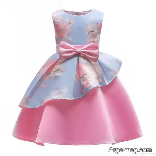 مدل لباس طرح دار بچه گانه 
