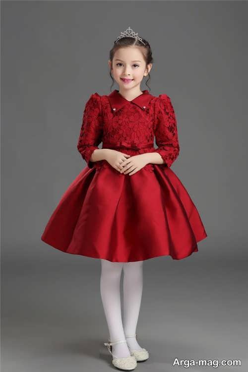 مدل پیراهن آستین دار و شیک 