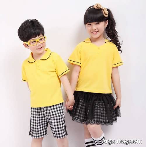 مدل ست لباس بچه گانه برای دوقلوها