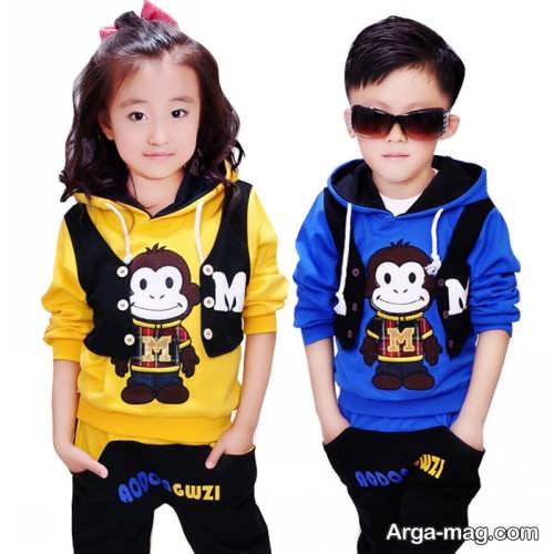 ست لباس طرح دار