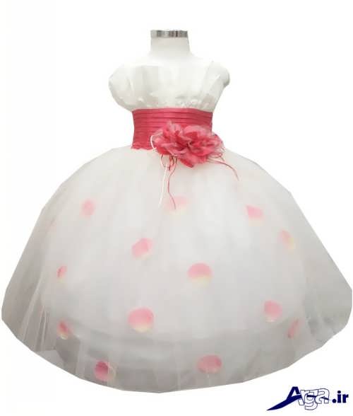 مدل لباس عروس کار شده 