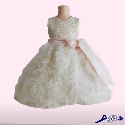 لباس عروس پرنسسی نوزادی 