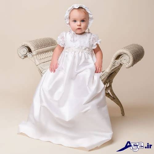 مدل لباس مجلسی نوزادی 