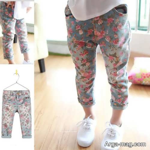مدل شلوار طرح دار بچه گانه