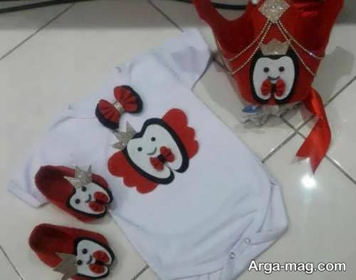 ست لباس جشن دندونی 