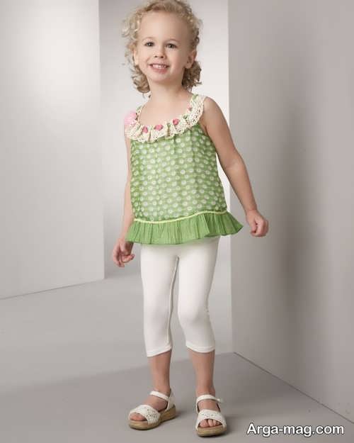 مدل زیبا و متفاوت لباس بچه گانه