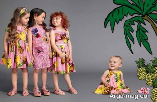 مدل پیراهن راحتی بچه گانه دخترانه