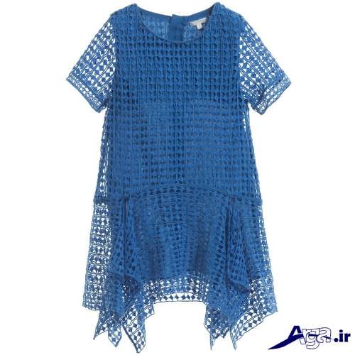 مدل پیراهن گیپور بچه گانه