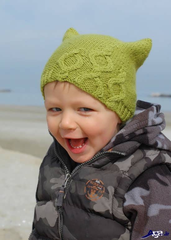انواع کلاه بافتنی پسرانه
