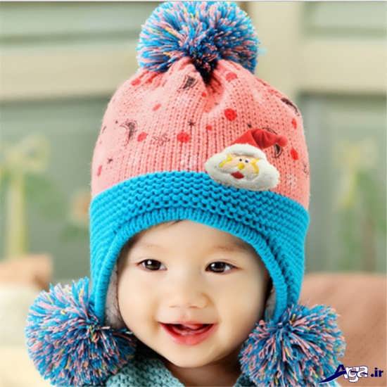 زیباترین مدل کلاه بافتنی بچه گانه
