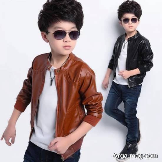 کت بچه گانه چرم 