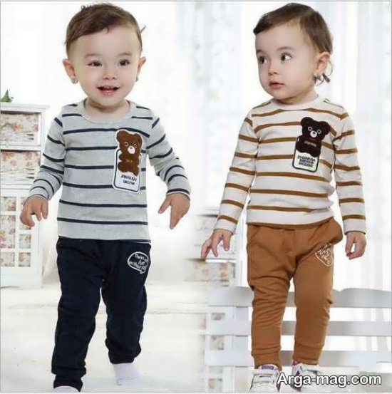 مدل شلوار بچه گانه پسرانه با طرح جدید