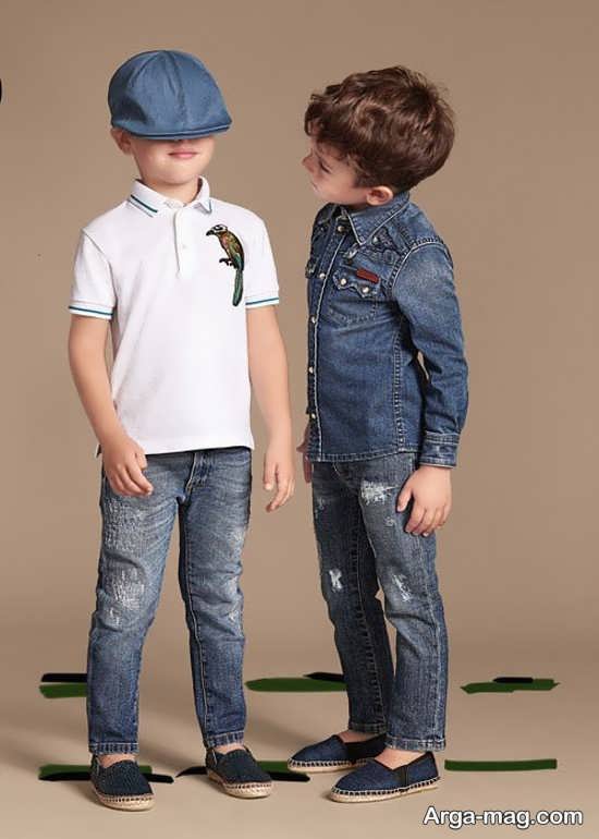 شلوار لی ساده پسرانه