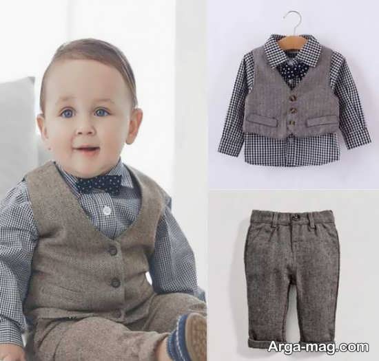 ست جلیقه و شلوار پسربچه