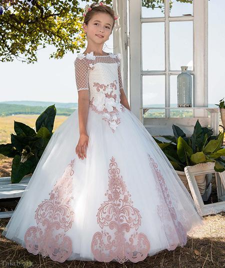 لاکچری ترین مدل لباس های دخترانه بلند و جذاب