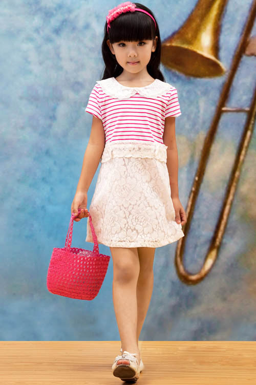 زیباترین مدل های پیراهن دخترانه - مدل لباس بچگانه