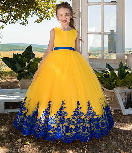 لاکچری ترین مدل لباس های دخترانه بلند و جذاب