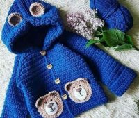 80 مدل ژاکت بافتنی پسرانه بچه گانه دو میل بافی و قلاب بافی