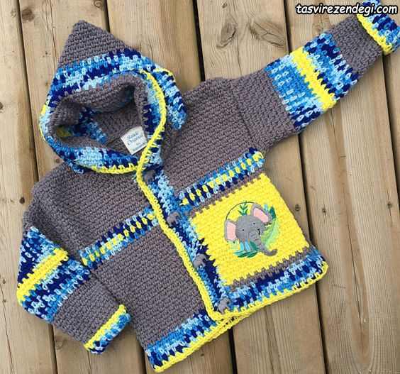 ژاکت بافتنی پسرانه سویشرت