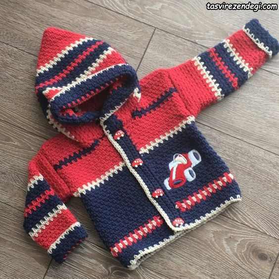 ژاکت بافتنی پسرانه سویشرت