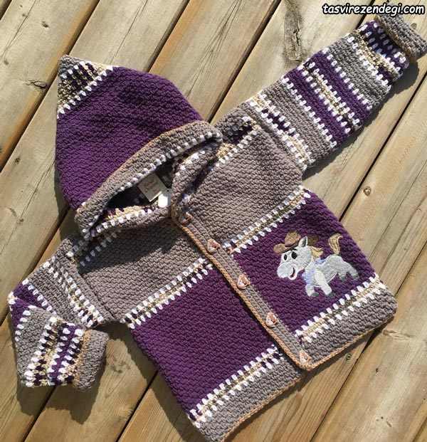 ژاکت بافتنی پسرانه سویشرت