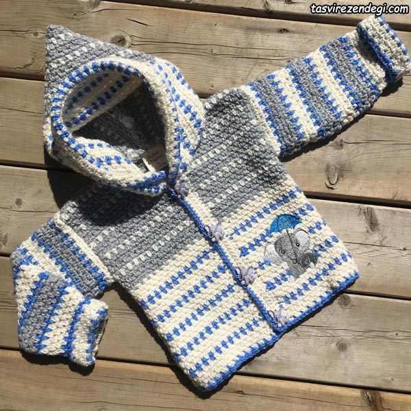 ژاکت بافتنی پسرانه سویشرت