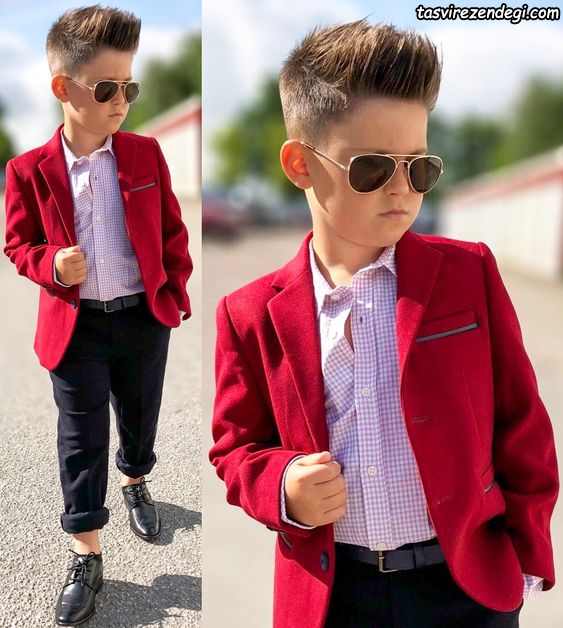مدل لباس پسرانه عید کت شلوار