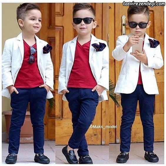 مدل لباس پسرانه عید کت شلوار