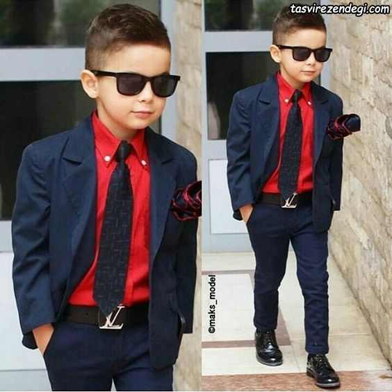مدل لباس پسرانه عید کت شلوار