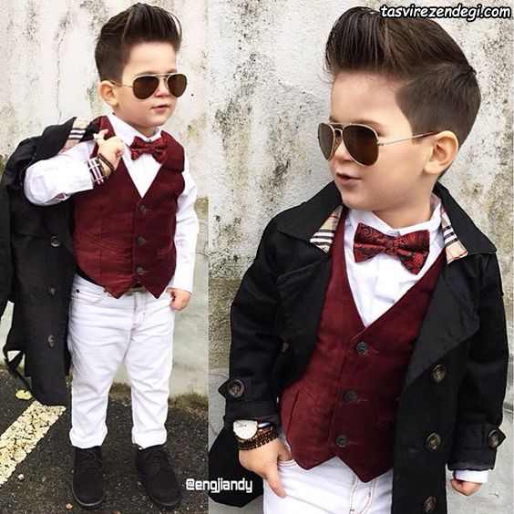 مدل لباس پسرانه عید کت شلوار