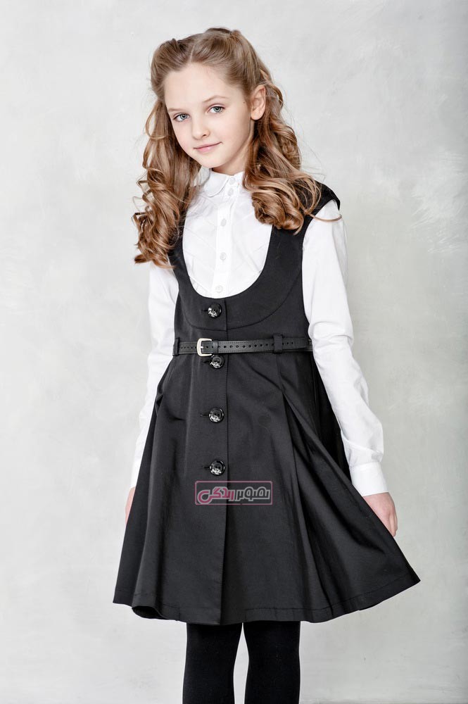 مدل سارافان دخترانه - مدل لباس پاییزی بچه گانه 