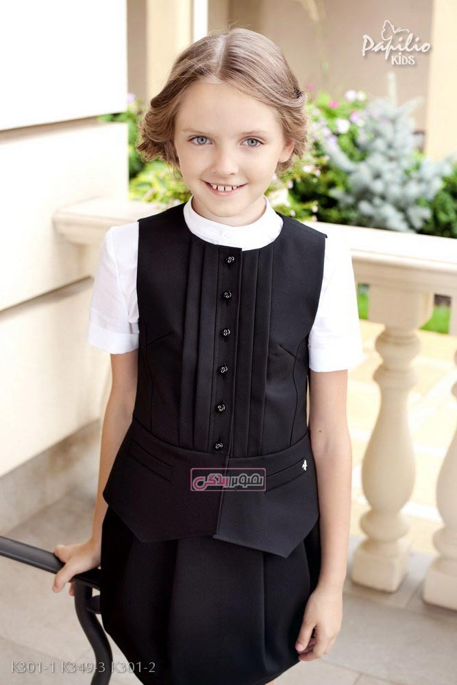 مدل سارافان دخترانه - مدل لباس پاییزی بچه گانه 