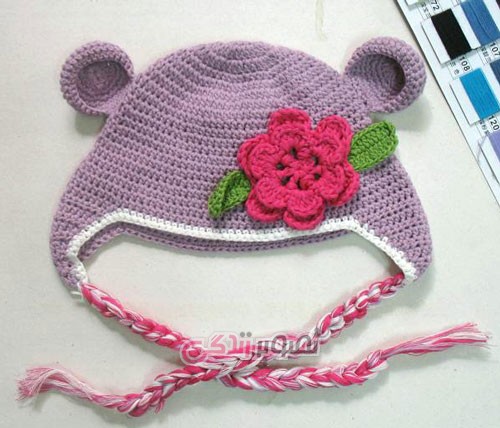 مدل کلاه دخترانه - کلاه دستباف دخترانه - مدل کلاه بافتنی 