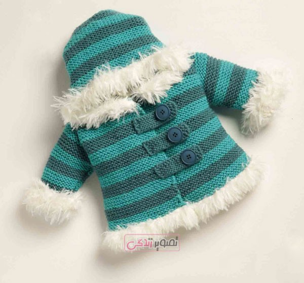 handmade knitted sweater children 20 - مدل ژاکت بافتنی دخترانه امسال + پالتو، کلاه ، دستکش و هدبند