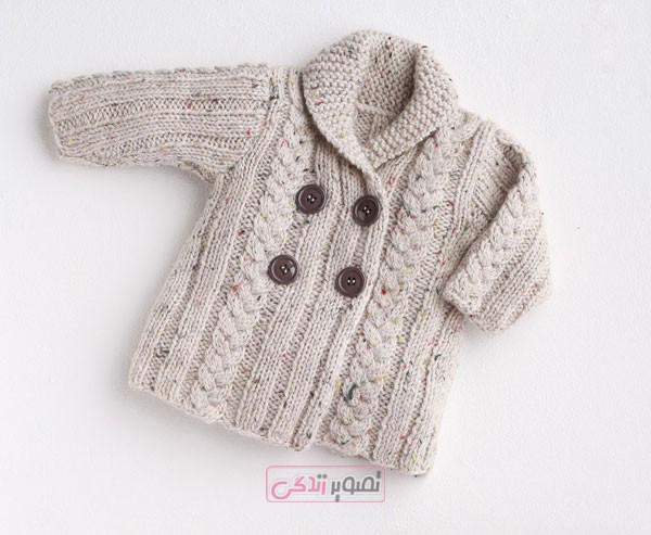 لباس دستباف بچه گانه - ژاکت بافتنی بچه گانه ژاکت بافتنی بچه گانه - سیسمونی بافتنی - لباس دستباف بچگانه
