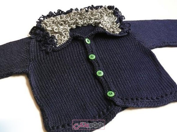 لباس بافتنی بچه گانه - ژاکت دست باف بچه گانه ژاکت بافتنی بچه گانه - سیسمونی بافتنی - لباس دستباف بچگانه