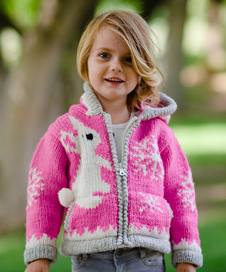 model Knitted Girls 16 - مدل ژاکت بافتنی دخترانه امسال + پالتو، کلاه ، دستکش و هدبند