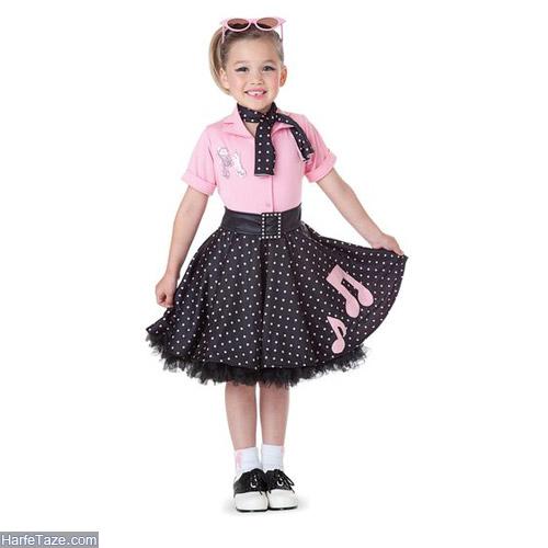 پیراهن پرنسسی بچه گانه