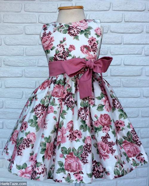 پیراهن پرنسسی بچه گانه