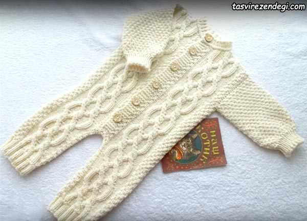 مدل سرهمی بافتنی میل بافی