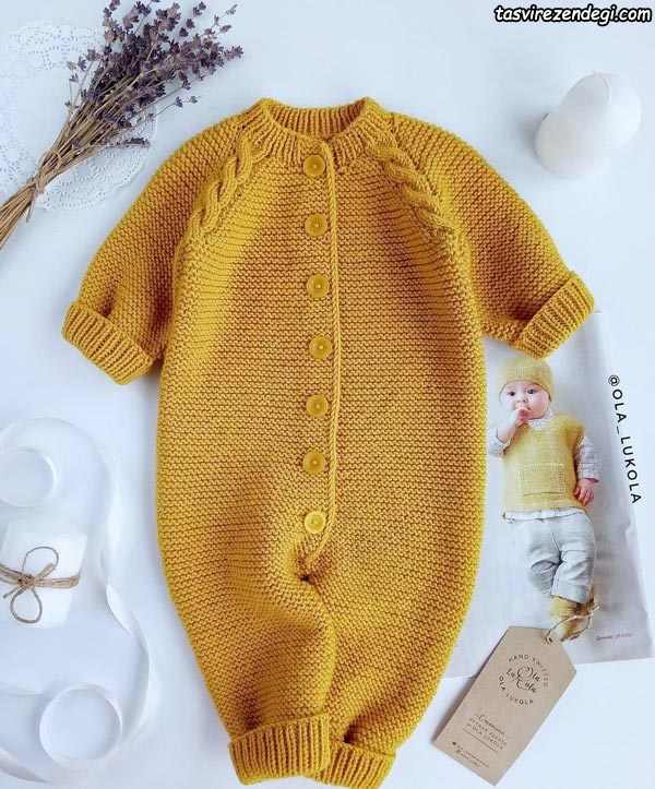 مدل سرهمی بافتنی میل بافی