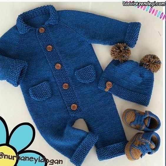 مدل سرهمی بافتنی میل بافی