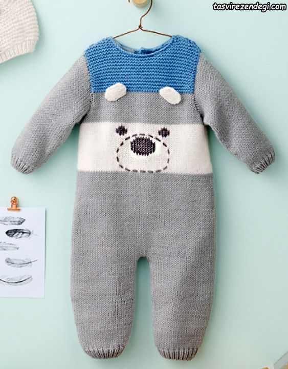 مدل سرهمی بافتنی میل بافی