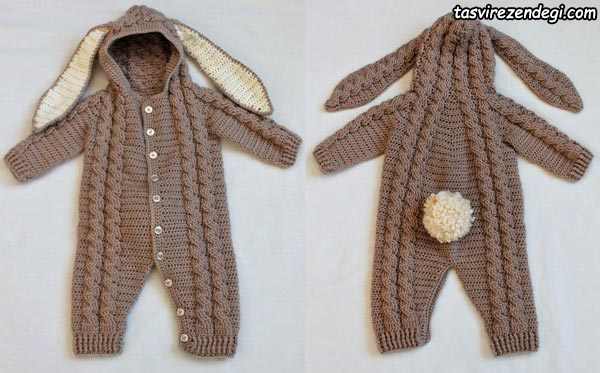 مدل سرهمی بافتنی قلاب بافی 