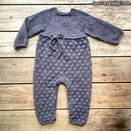 مدل سرهمی بافتنی میل بافی