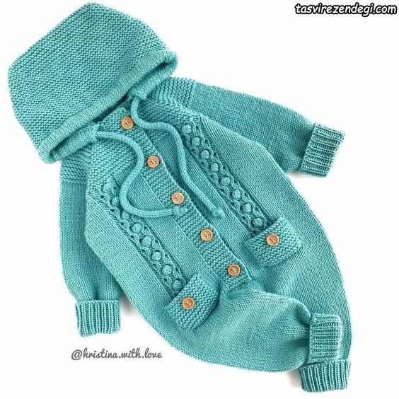 مدل سرهمی بافتنی میل بافی