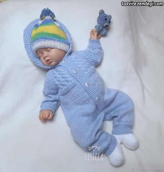 مدل سرهمی بافتنی میل بافی 