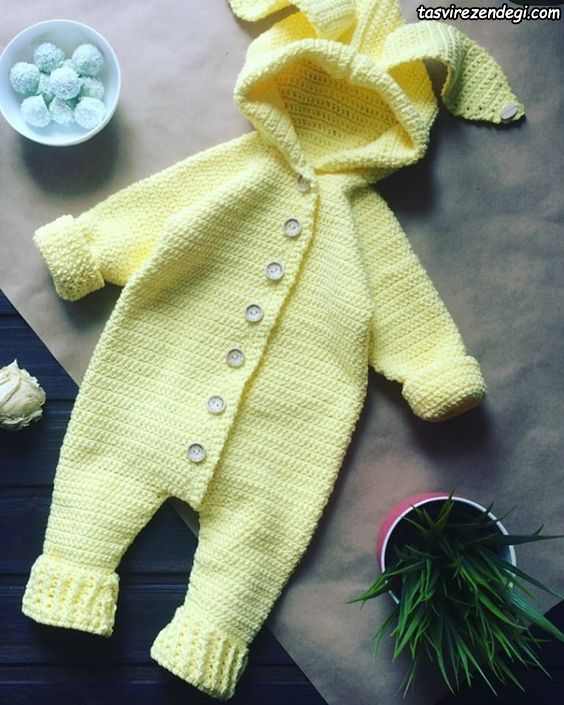 مدل سرهمی بافتنی قلاب بافی