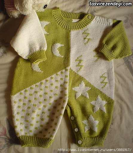 مدل سرهمی بافتنی میل بافی 