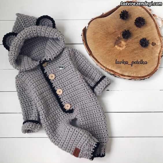 مدل سرهمی بافتنی پسرانه قلاب بافی